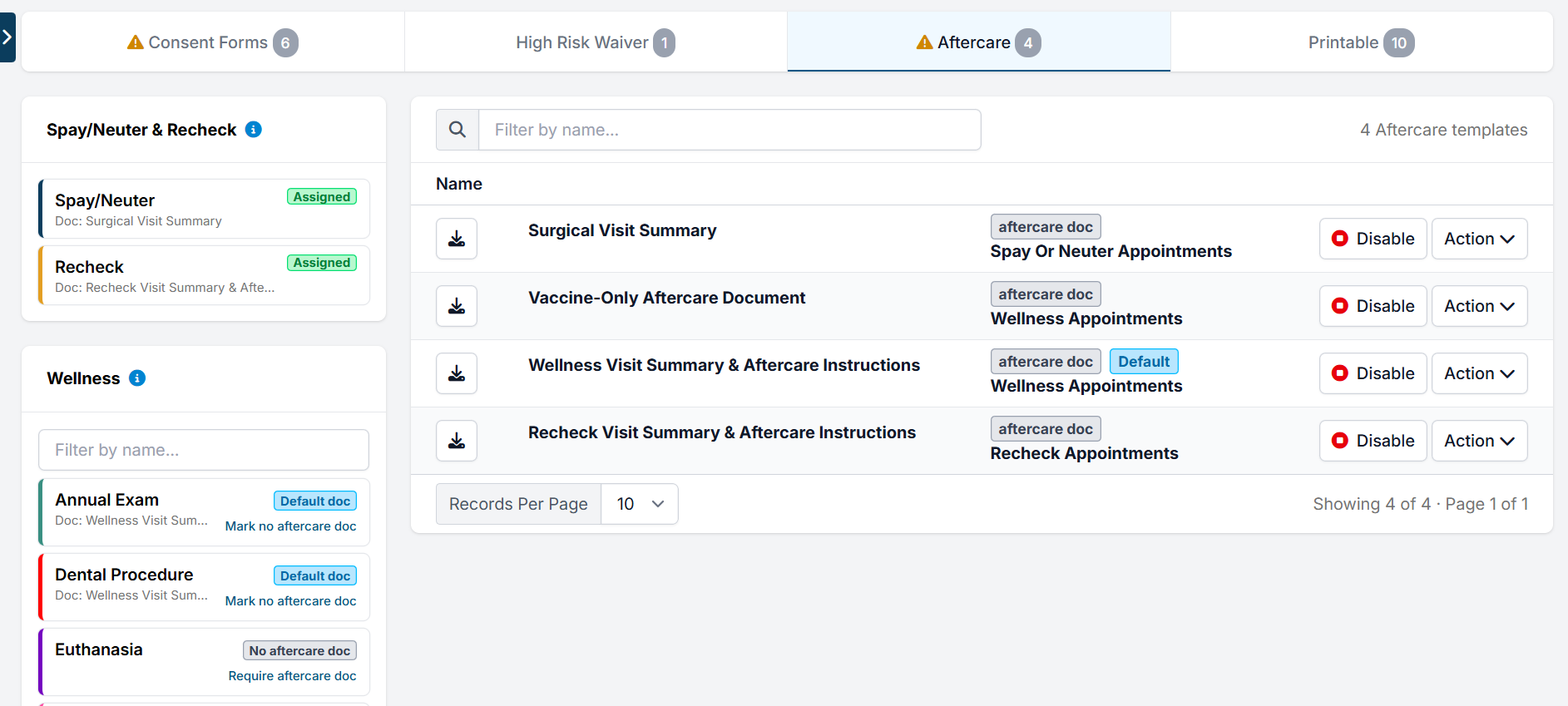 new-aftercare-documents